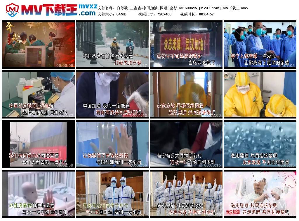 白芳歌_王鑫鑫-中国加油_国语_流行_ME600615
